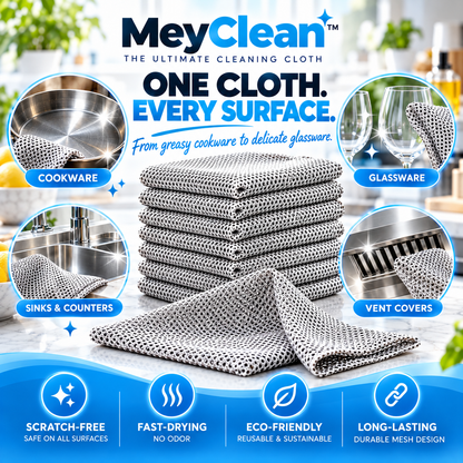 MeyClean™ - The Ultimate Cleaning Tool for Stainless Steel and Glass Cookware | BUNDLE OFFER