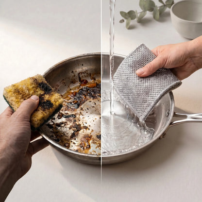 MeyClean™ - The Ultimate Cleaning Tool for Stainless Steel and Glass Cookware | BUNDLE OFFER