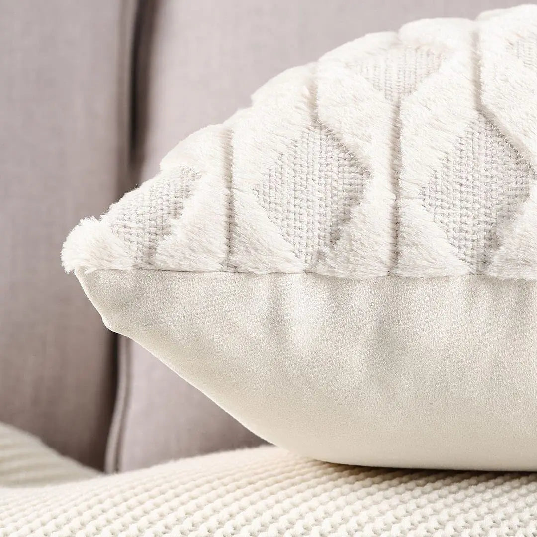 Vesper Textured Velvet Pillow Cover