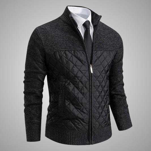 Jefferson Knit Panel Jacket